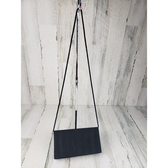La Regale Handmade Black Mini Crossbody Bag Women's Purse - Picture 1 of 9